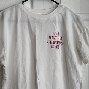 White Christmas Size Small T-Shirt